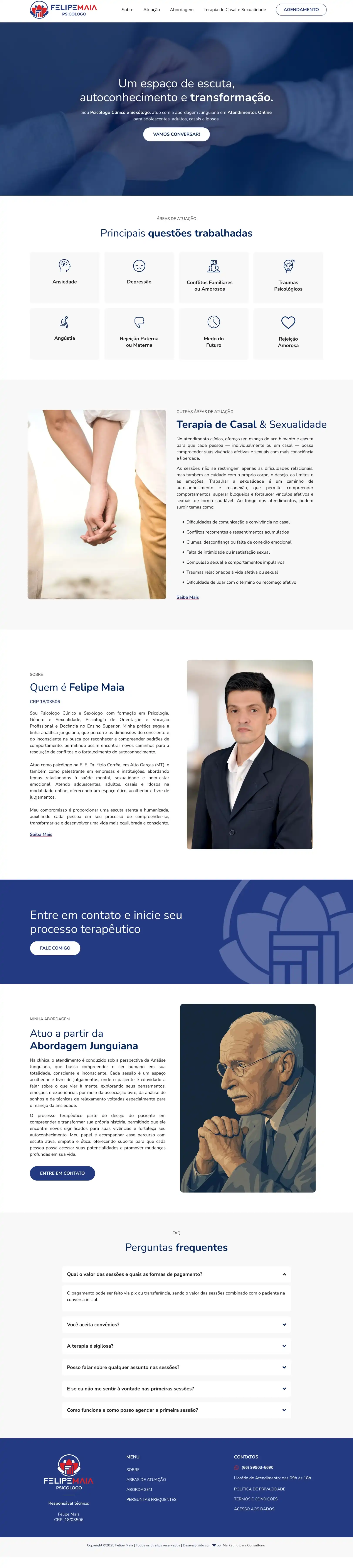 Criar Sites para Psicólogos